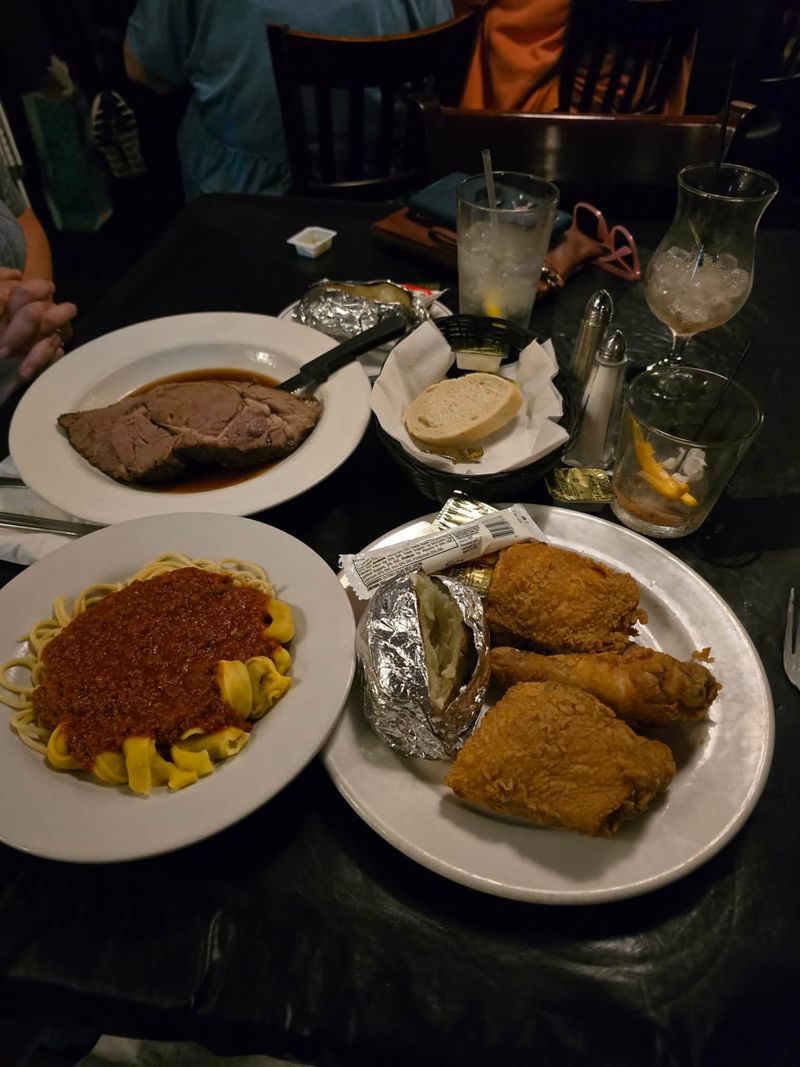 Spaghetti And Chicken Parm For The Italian Side Of The Menu