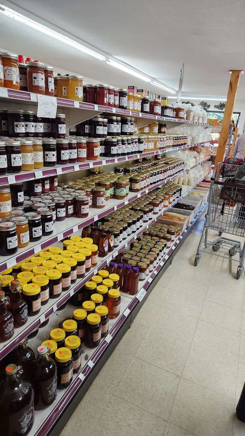 Sorghum, Jam Jars And Candy From Another Decade