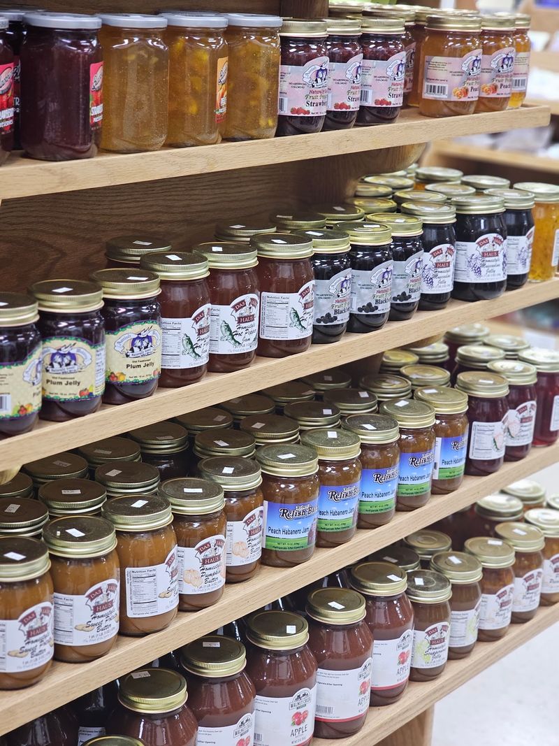 Jams Fudge And Candy By The Handful