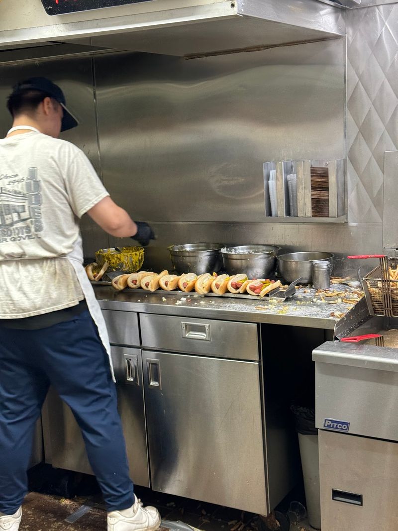 Potatoes Cut in the Cook Line