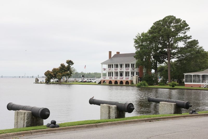Colonial Waterfront Park And The Harbor