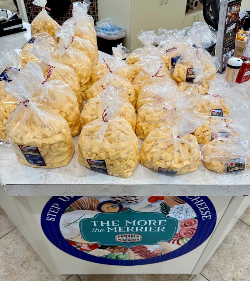 Fresh Curds So Squeaky You Can Hear Them
