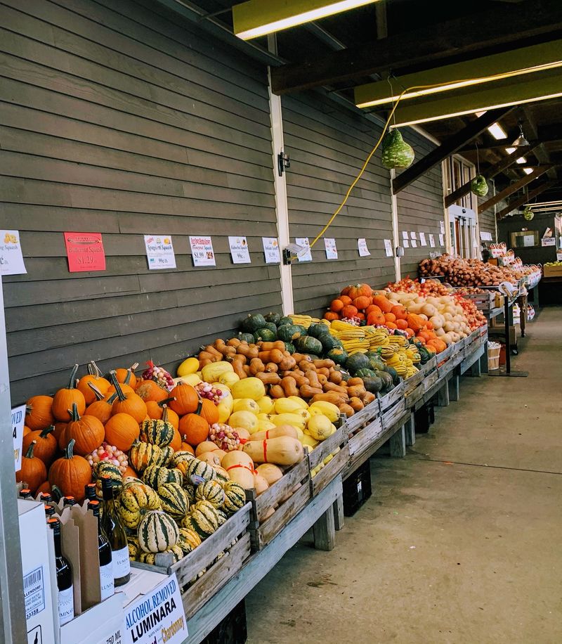 Produce Piled High From Their Own Fields And Beyond