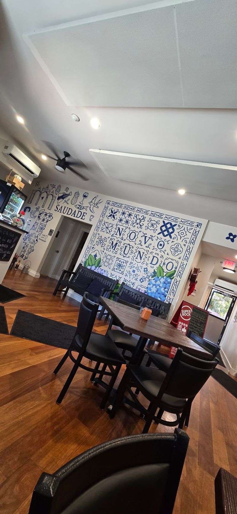 A Hand-Painted Mural That Feels Like Portugal