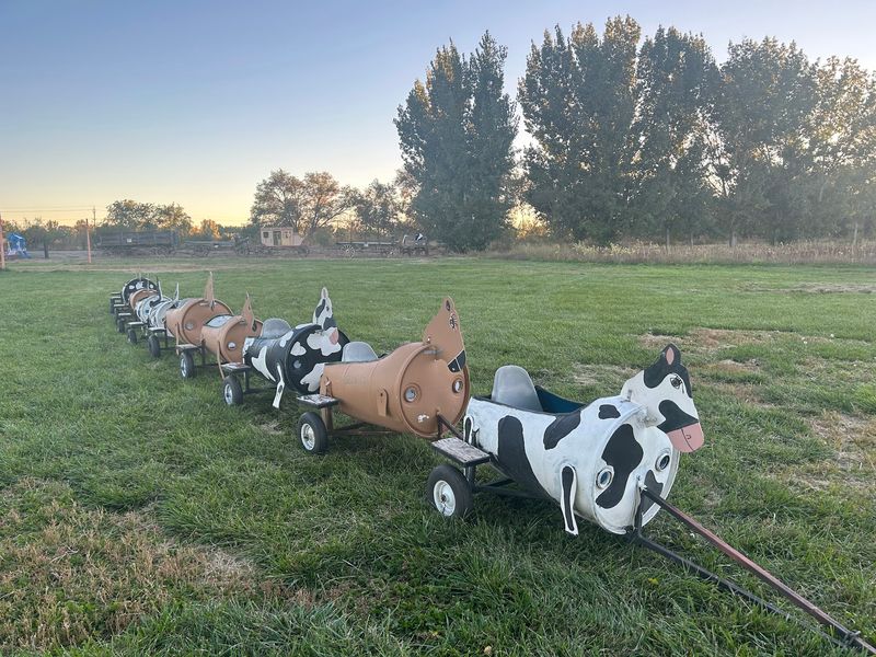 Cow Trains, Corn Boxes, And Pedal Car Races