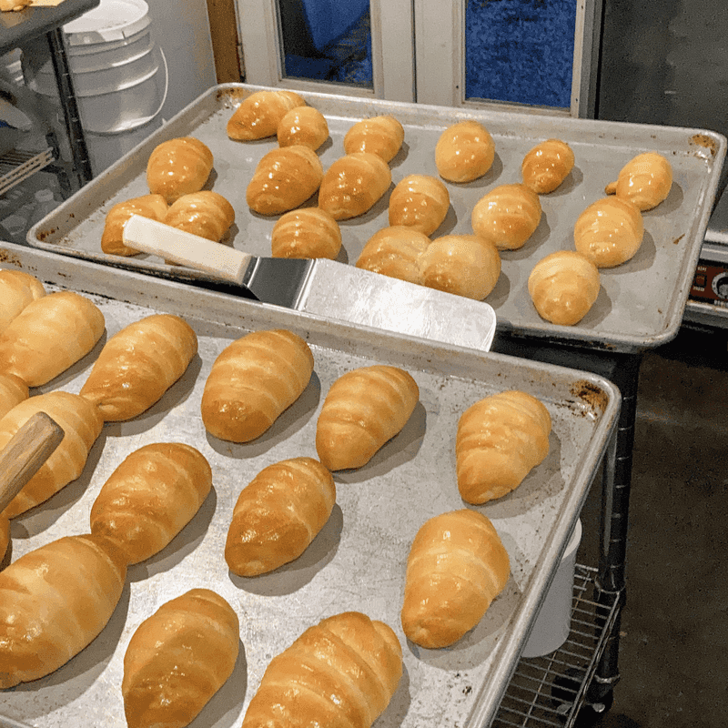 Bread Baked Right In The Shop