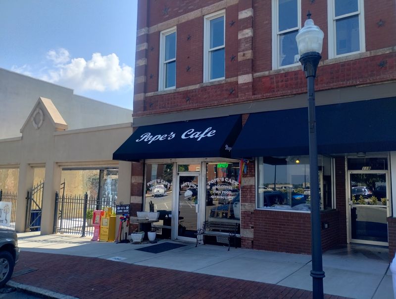 A Brick Storefront on the Bedford County Square