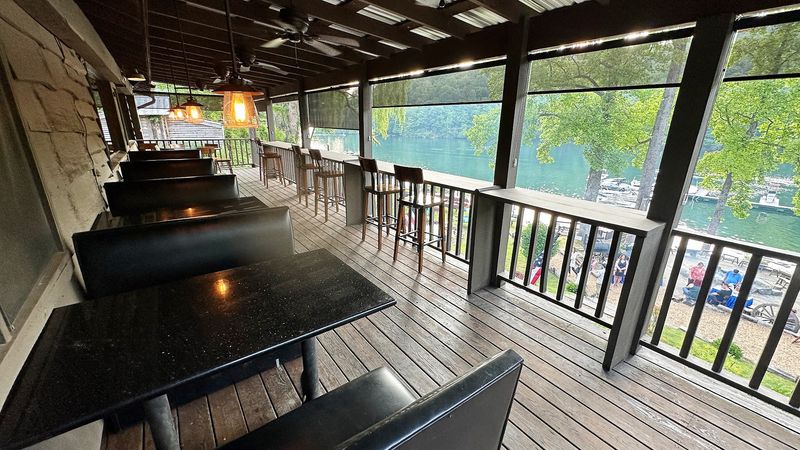A Deck Built For Slow Meals Over Water