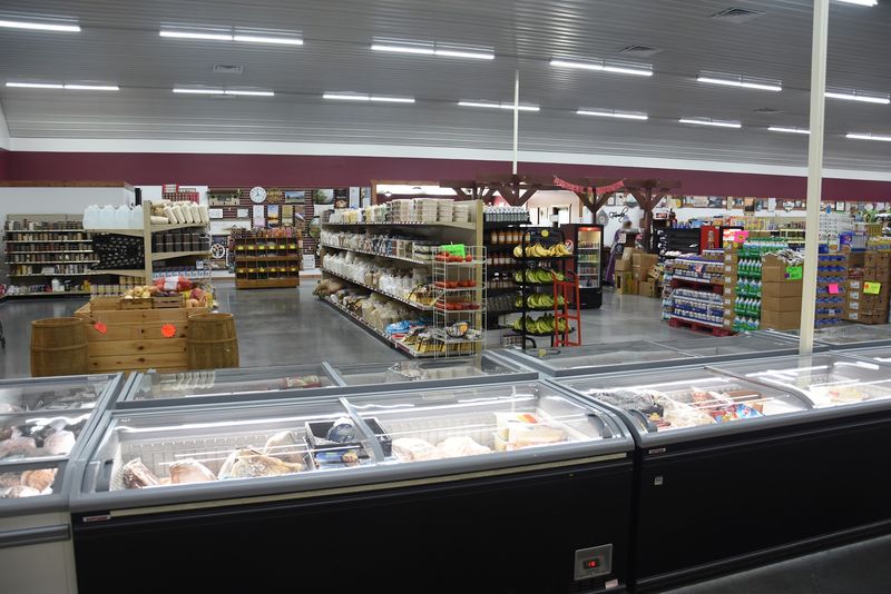 Local Produce, Eggs, And Frozen Meats