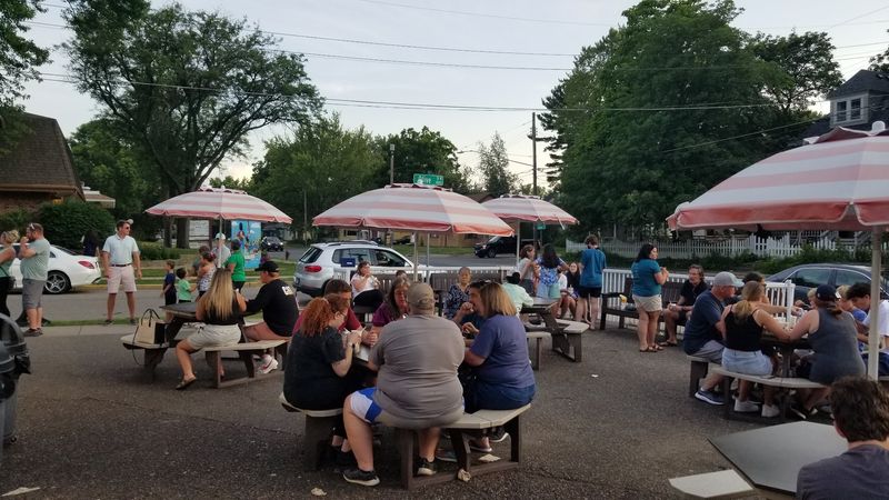 Picnic Tables, Fresh Air, And An Outdoor Sink