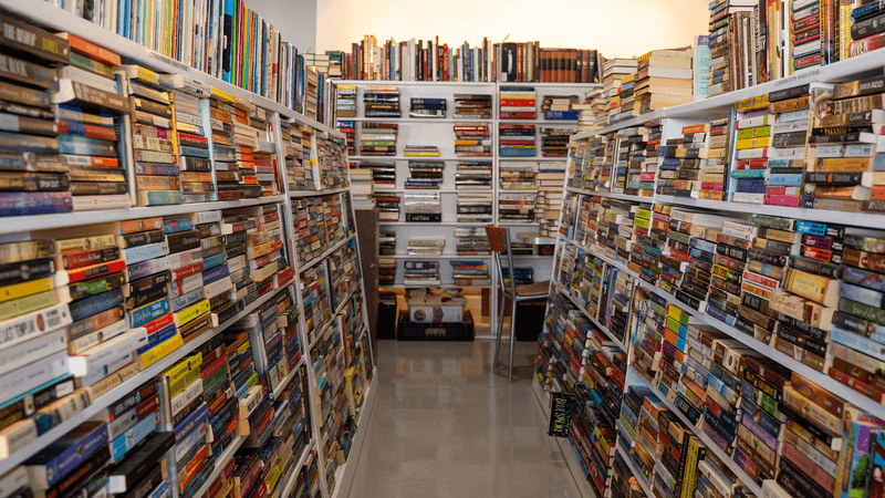 Variety Of Genres Available At The Warehouse