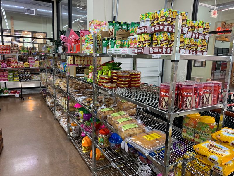 An Entire Aisle Devoted To Instant Ramen