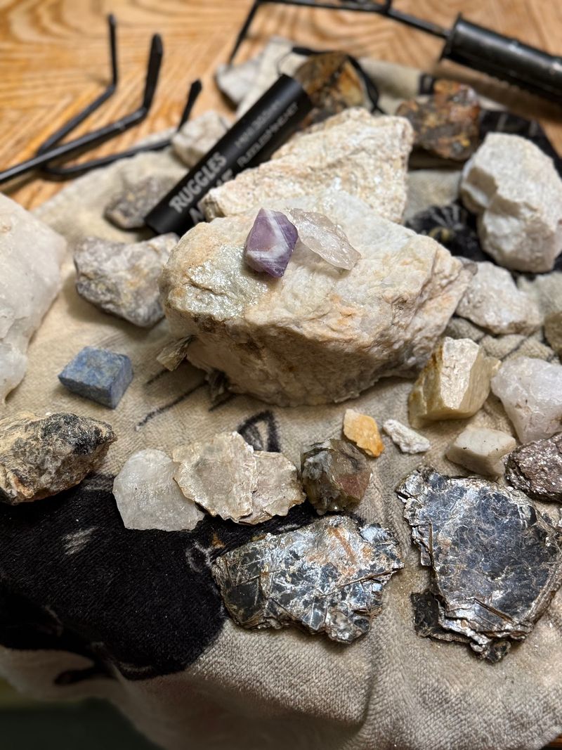 Countless Minerals Hiding In Ancient Rock