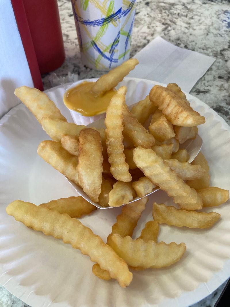 Crinkle-Cut Fries And Thick Shakes On The Side