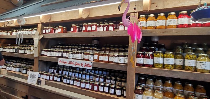 Shelves Stacked With Made-In-Mississippi Goods