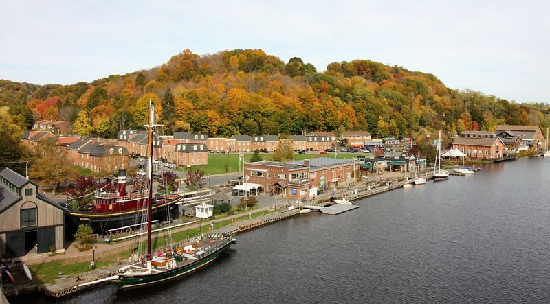 Rondout Waterfront, Where Cement Built A Fortune