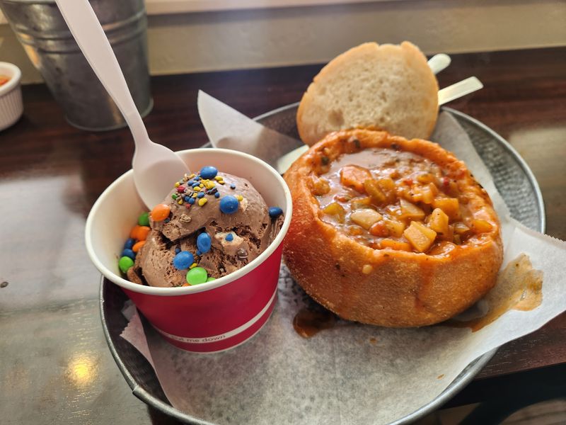 Soup And Ice Cream In The Same Happy Place