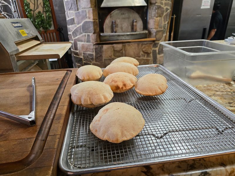 Warm Pita Bread That Comes Straight From The Oven