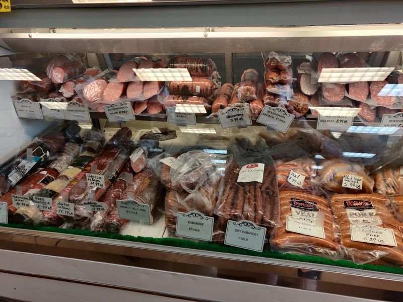 Smoky, Snappy Sausages Fill The Deli Case