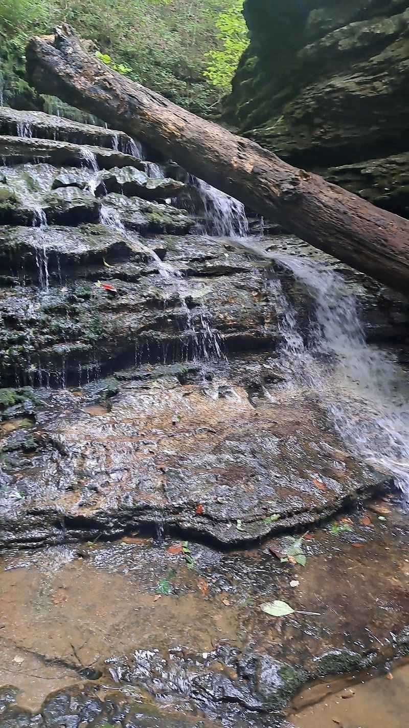 A Waterfall That Takes The Stairs