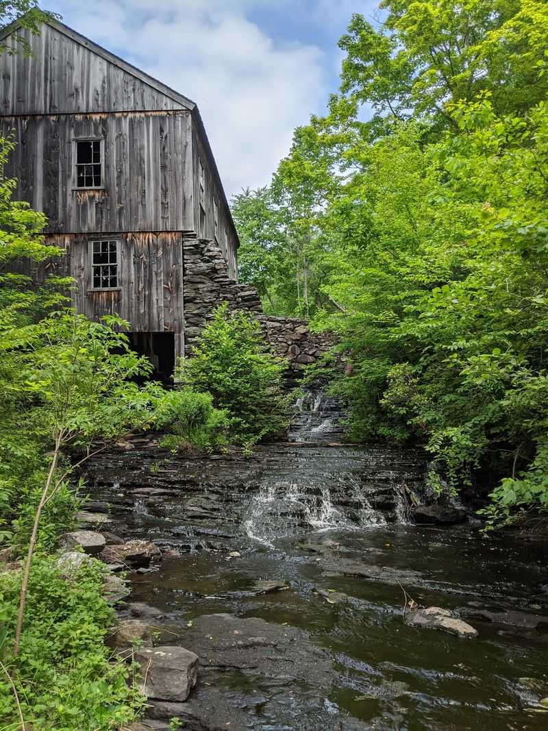Where Waterfalls Meet Old Machinery