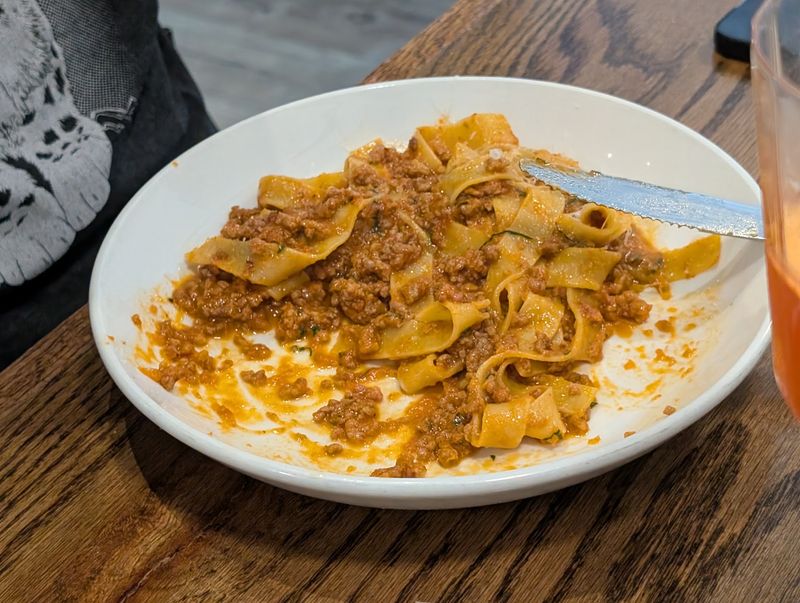Pasta Made By Hand, Not By Machine