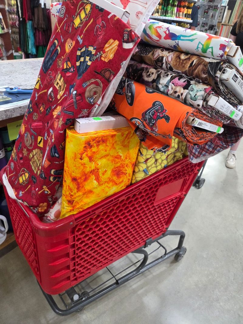 A Wheelbarrow Of Fabric Started It All