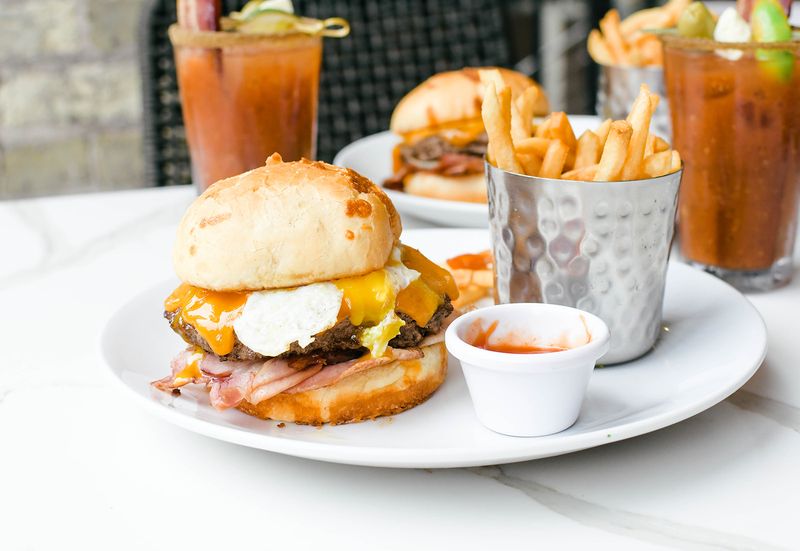 A Burger That Earns Its Spot On A Brunch Menu