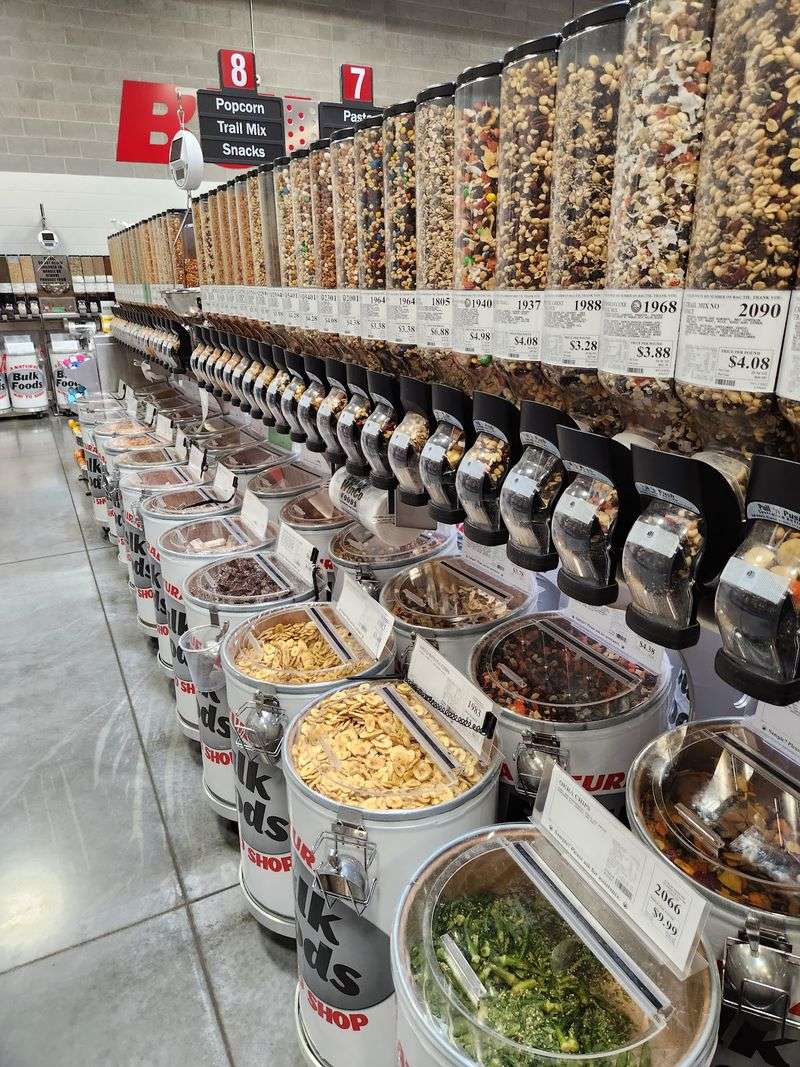 Bulk Bins That Stretch On And On