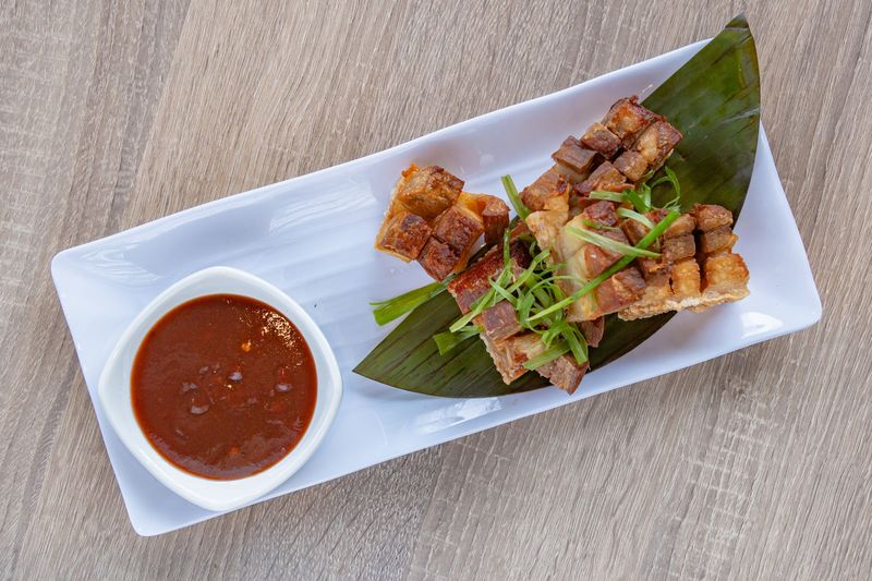 Crackling Pork Belly With A Sweet Kick