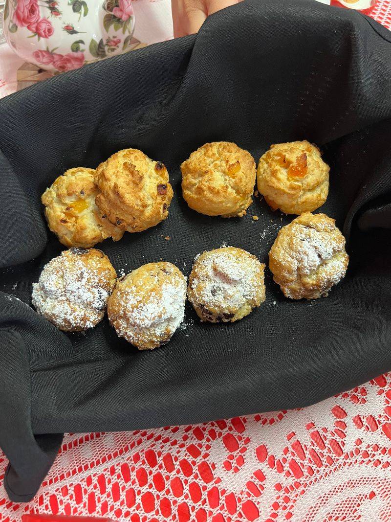 Warm Scones That Arrive Before The Lunch Crowd