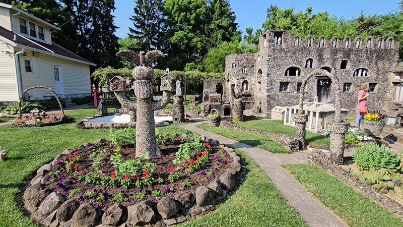 A Folk Art Landmark Behind a House on Russell Avenue