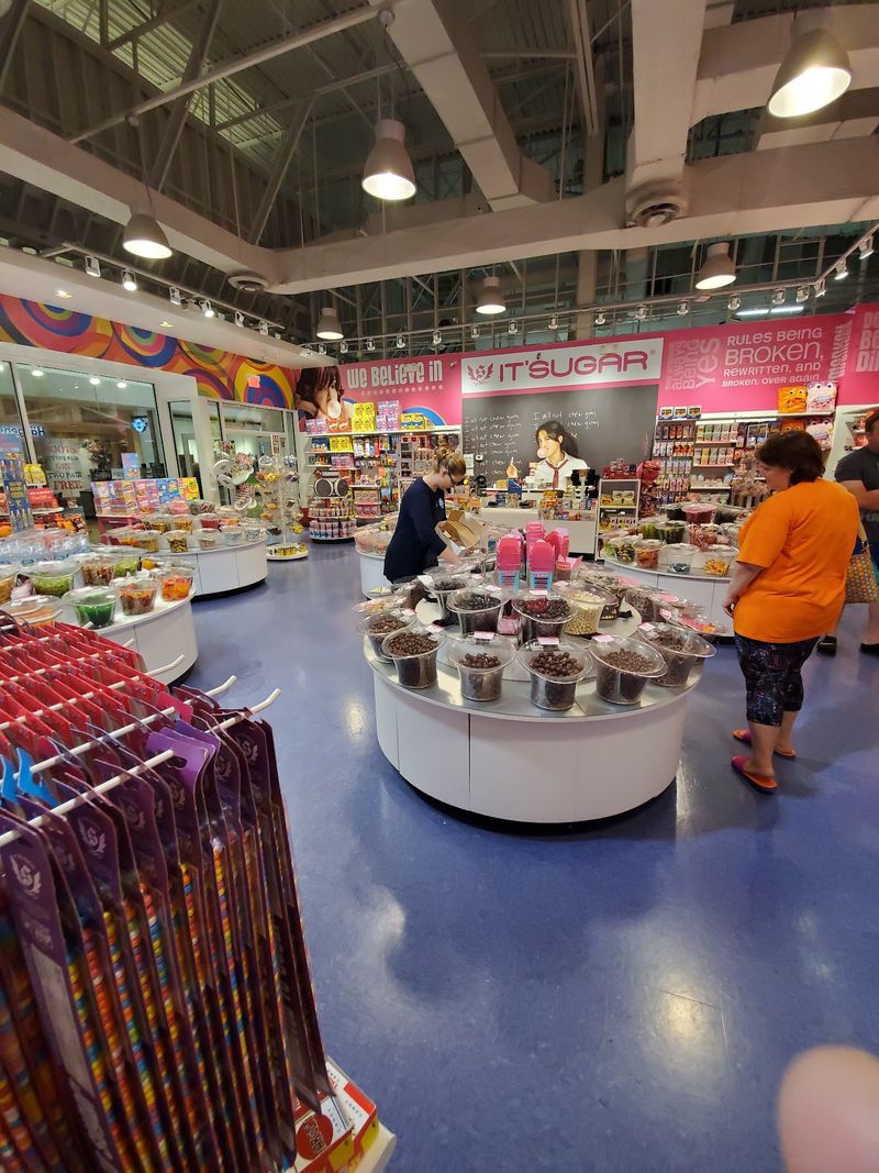 A Candy Wall Inside Nashville's Biggest Mall