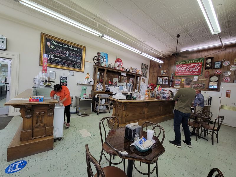 A Working Pharmacy With a Diner Hiding in the Back