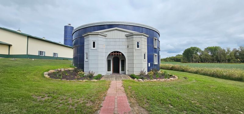 An Unusual Farm Structure Given A Second Life