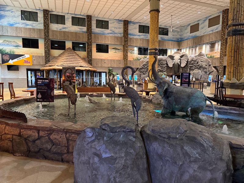 An African-Themed Water World That Ignores The Forecast