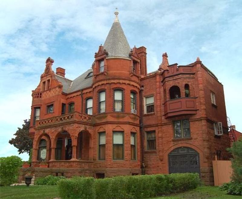 A Turreted Home That Has Stood For Over A Century