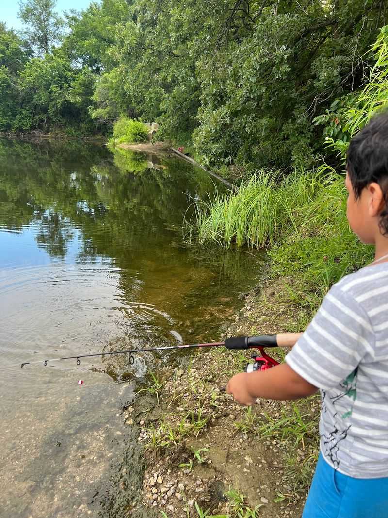 Casting A Line In Deep, Clear Water