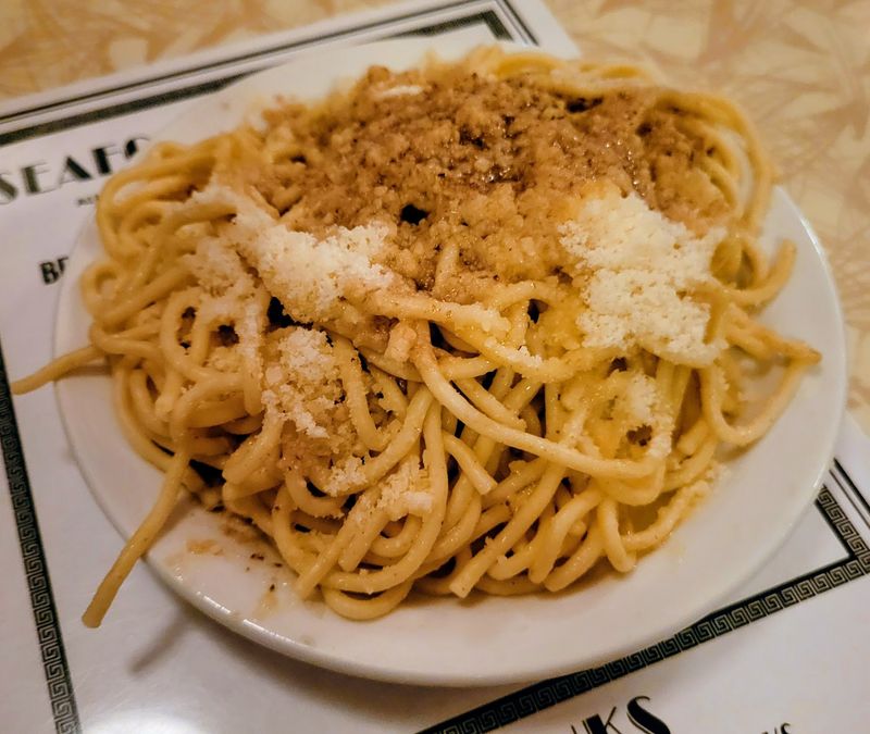 Greek Spaghetti And The Rest Of The Menu