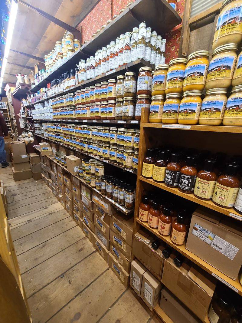 Shelves Packed With Pickles And Pantry Treasures