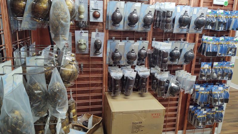 Pillow Forms, Leather Hides, And Drapery Hardware