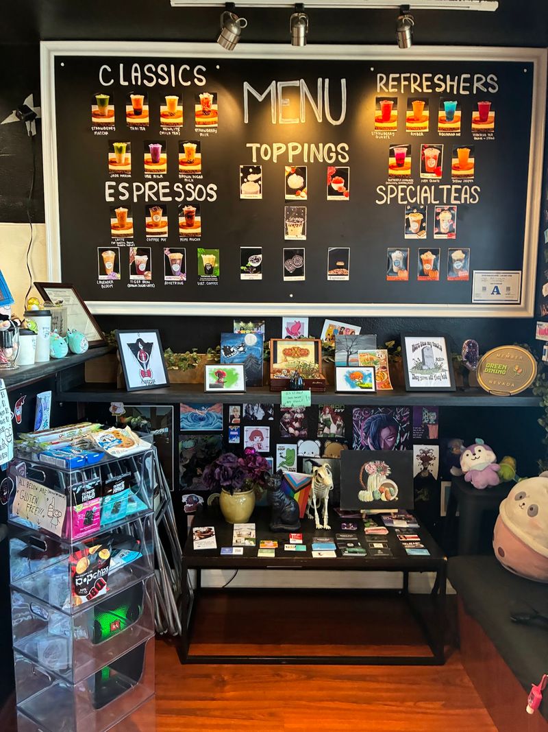 Local Artwork Fills The Walls And Shelves