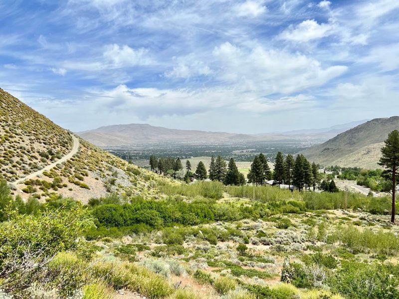 Views That Stretch Toward Washoe Lake