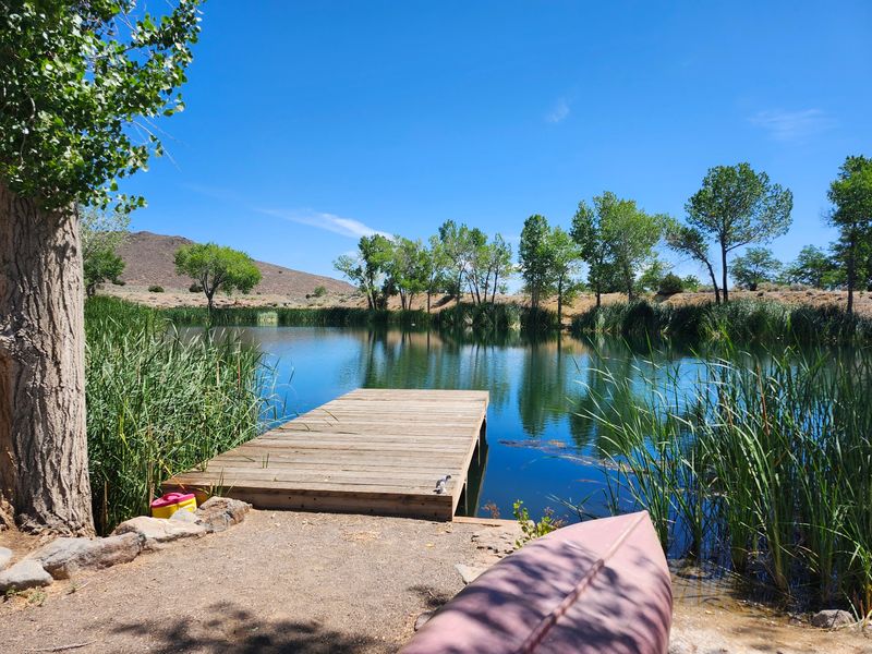 Old Buildings And A Peaceful Pond Round Out The Grounds