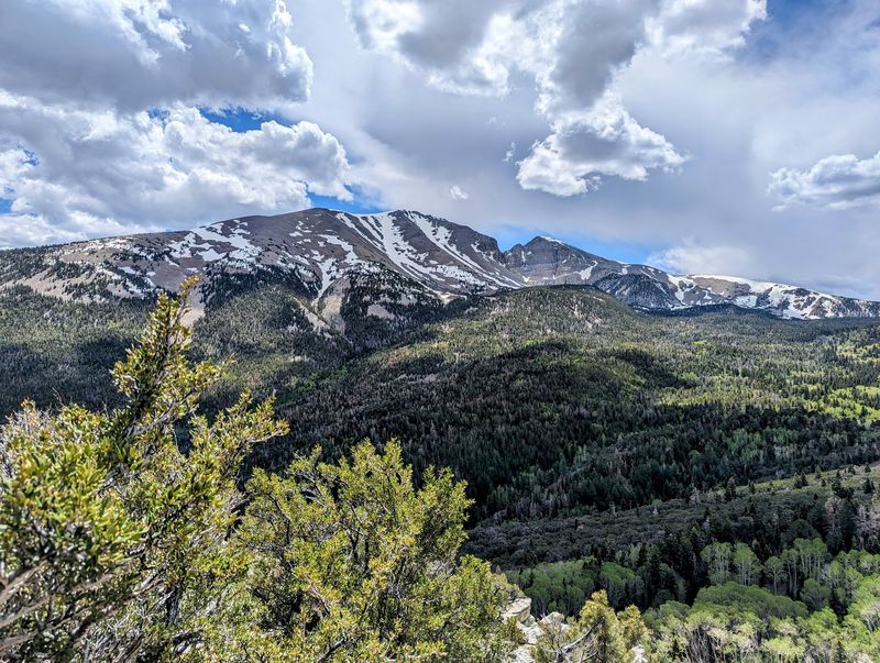 Wheeler Peak Scenic Drive And Its 4,000-Foot Climb
