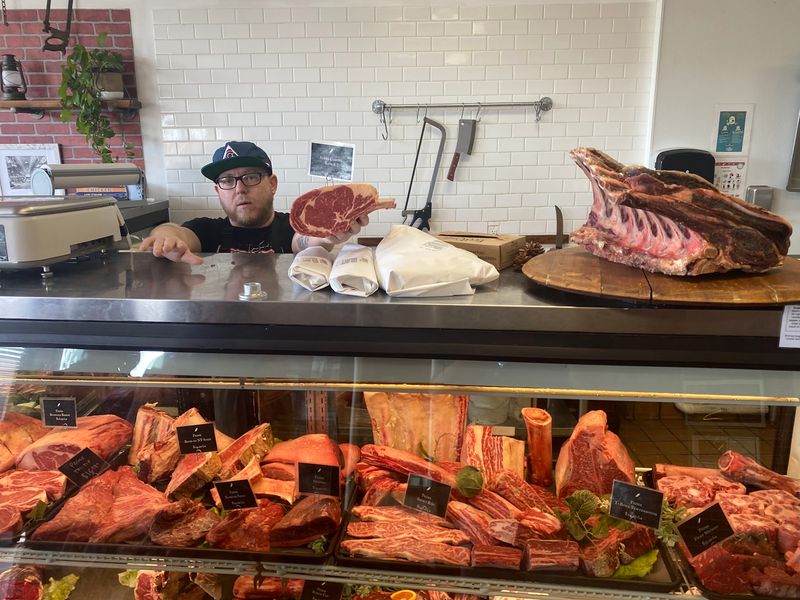 A Counter Where Someone Actually Cuts Your Steak To Order