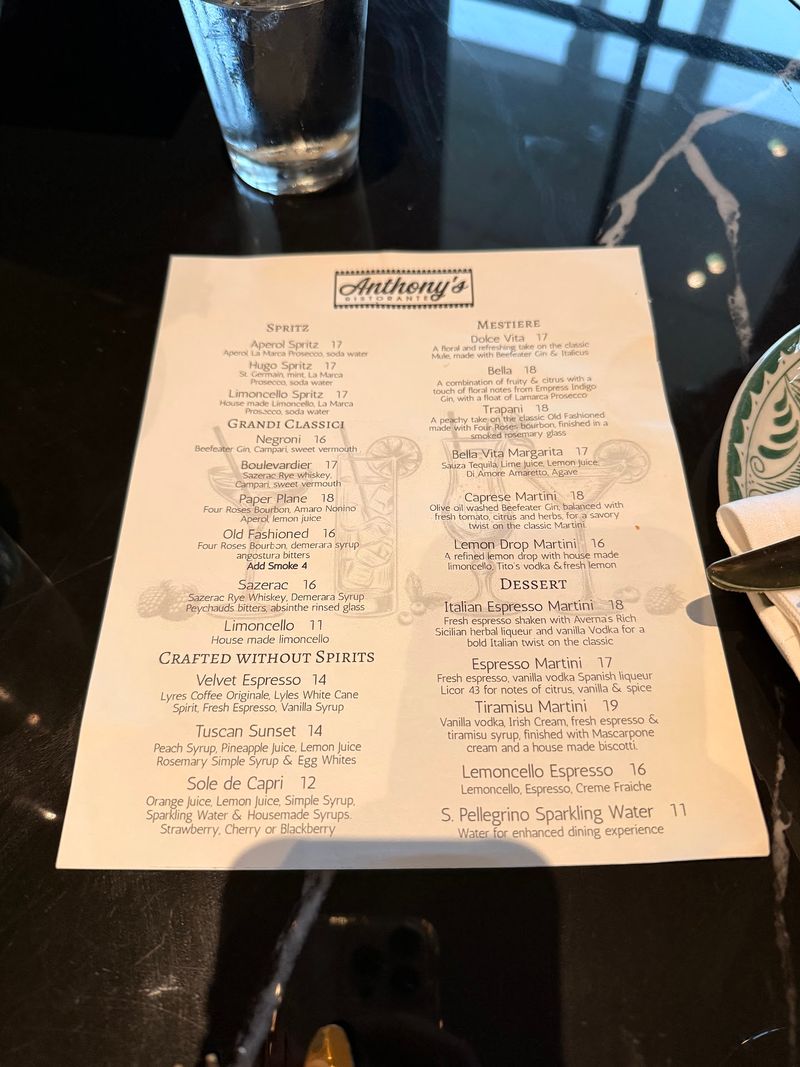 Anthony's Ristorante