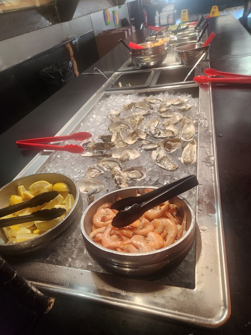 Salad Bar, Raw Oysters and the Cold Side