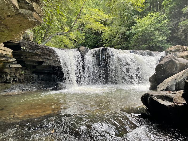 Two Waterfalls For The Price Of One Short Walk