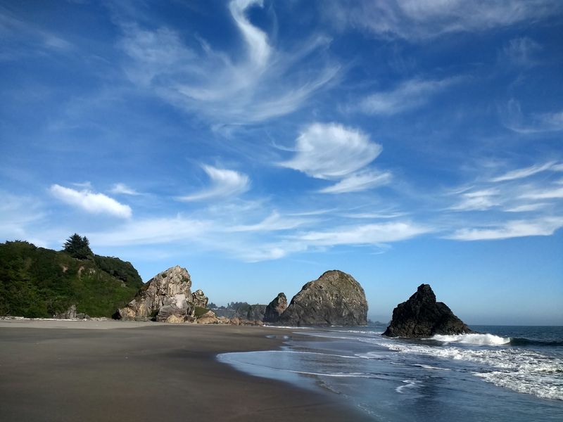 Sea Stacks With Serious Personality